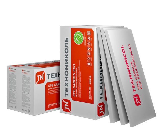 ТехноНиколь Carbon Eco (пенополистирол) 1200х600х20 (упаковка 0,288м3 / 14,40м2)
